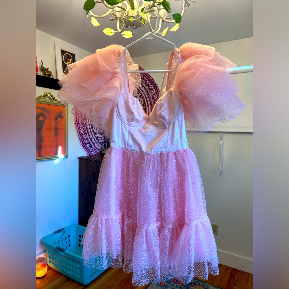 Dollskill fall from a star mini dress